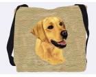 Labrador Retriever Tote Bag (Woven) Yellow Lab