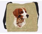 Brittany Tote Bag (Woven) Spaniel