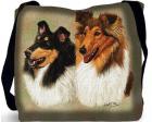 Collie Tote Bag (Woven) Collies