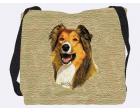 Collie Tote Bag (Woven) (Roughcoat)
