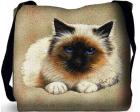 Birman Cat Tote Bag (Woven)