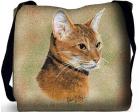 Abyssinian Cat Tote Bag (Woven)