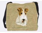 Fox Terrier Tote Bag (Woven) (Wirehaired)
