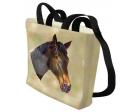 Thoroughbred Horse Tote Bag (Woven)