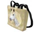 Percheron Horse Tote Bag (Woven)