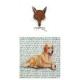 Fox Mask Glass Cutting Board
