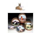 Boxer Bisque Coasters