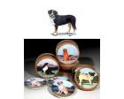 Greater Swiss Mountain Dog Bisque Coasters