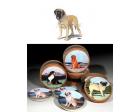 Mastiff Bisque Coasters