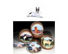 Rat Terrier Bisque Coasters