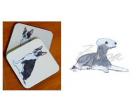 Bedlington Terrier - Coasters