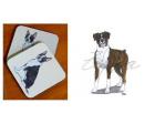 Boxer, Uncropped - Coasters