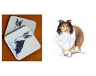 Shetland Sheepdog - Coasters