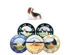 Basset Hound Earthenware Charger