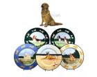 Golden Retriever Earthenware Charger (Sitting)