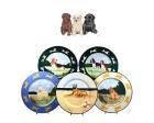 Labrador Retriever Earthenware Charger (3 Puppies)