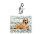 American Staffordshire Terrier Glass Cutting Board