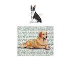 Boston Terrier Glass Cutting Board