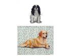 Cavalier King Charles Glass Cutting Board (Tri)