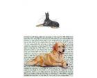 Doberman Pinscher Glass Cutting Board