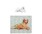 Great Pyrenees Glass Cutting Board