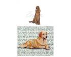 Irish Setter Glass Cutting Board