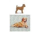 Irish Terrier Glass Cutting Board