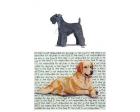 Kerry Blue Terrier Glass Cutting Board