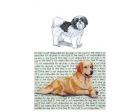 Shih Tzu Glass Cutting Board (Puppy Cut)