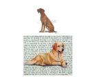 Vizsla Glass Cutting Board