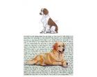 Welsh Springer Spaniel Glass Cutting Board