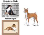 Basenji Mouse Pad