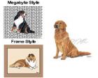 Golden Retriever Mouse Pad (Sitting)