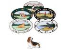 Basset Hound Oval Platter