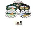 Cavalier King Charles Oval Platter (Pair of Dogs)