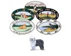 Old English Sheepdog Oval Platter