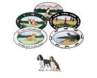 Springer Spaniel Oval Platter (Pair of Dogs)