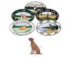 Vizsla Oval Platter