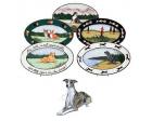 Whippet Oval Platter