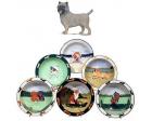 Cairn Terrier Earthenware Rim Bowl