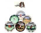 Cavalier King Charles Earthenware Rim Bowl (Blenheim)