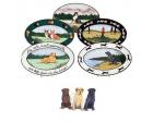 Labrador Retriever Oval Platter (3 Sitting)