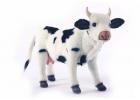 Plush Stuffed Farm Animals: Cow, Pig, Goat & Sheep
